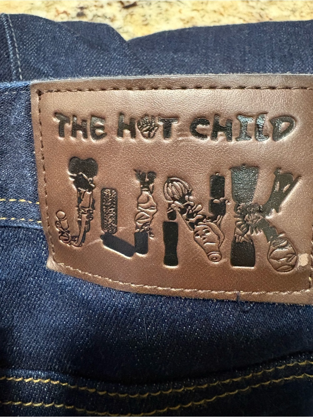 Boutique Brand T.H.C. The Hot Child button front jeans. Size 34 - Picture 2 of 6